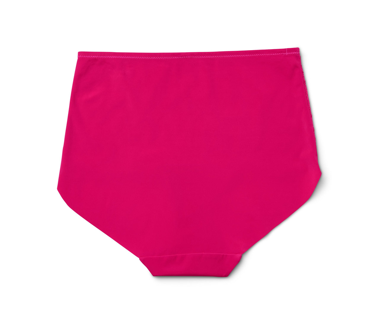 Ein fuchsiafarbener Light-shaping Highwaist-Panty.
