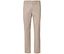 Beige Stoffhose, Frontansicht.