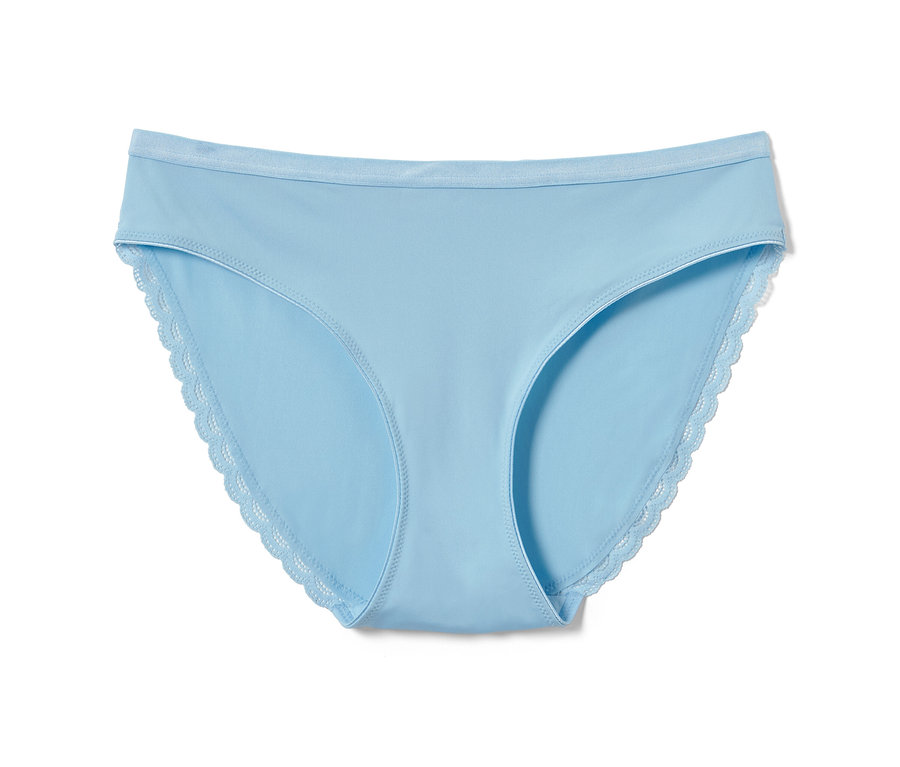 Ein hellblauer Jazzpants.