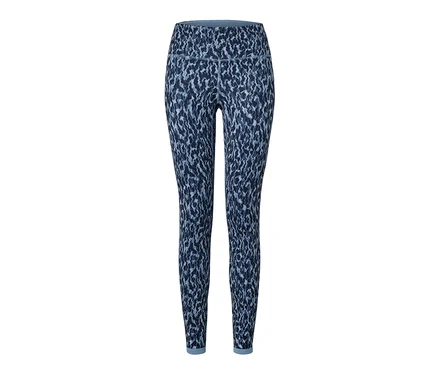 Blau/hellblaue Wende-Sporttight.