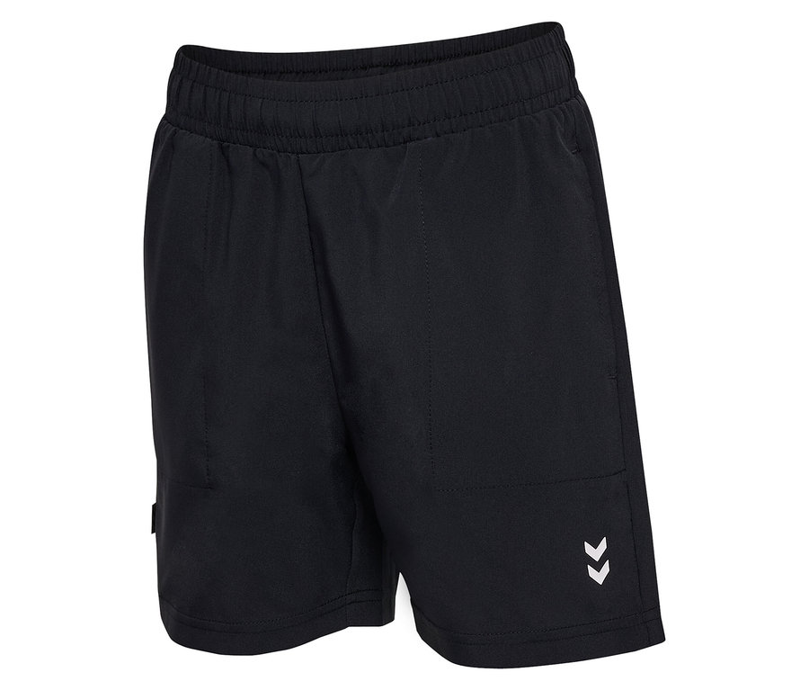 Schwarze HUMMEL HMLJR Pulse Workout Shorts.