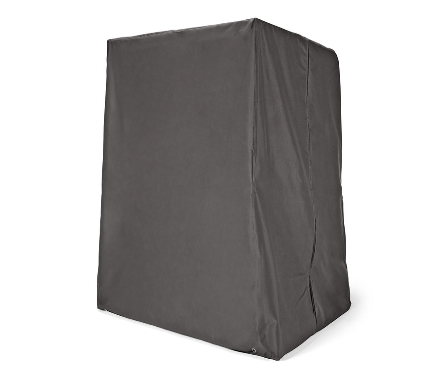 Graue Premium-Schutzhülle für Strandkörbe, Größe L.