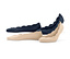 dunkelblau und beige