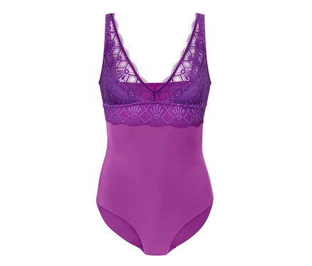 Lila Spitzenbody.