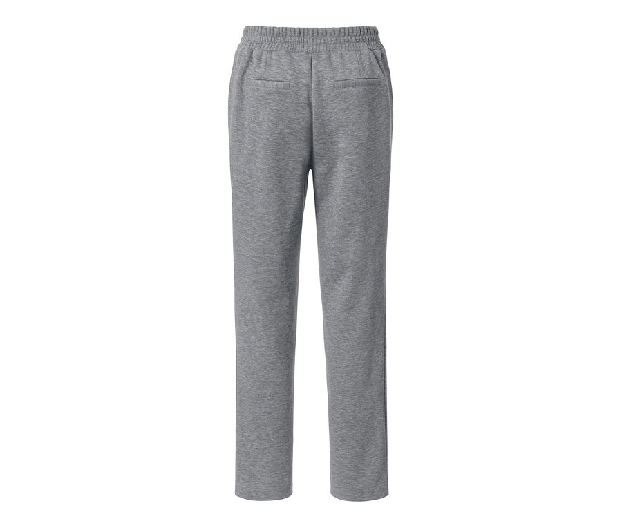 Graue Joggpants auf weißem Hintergrund.