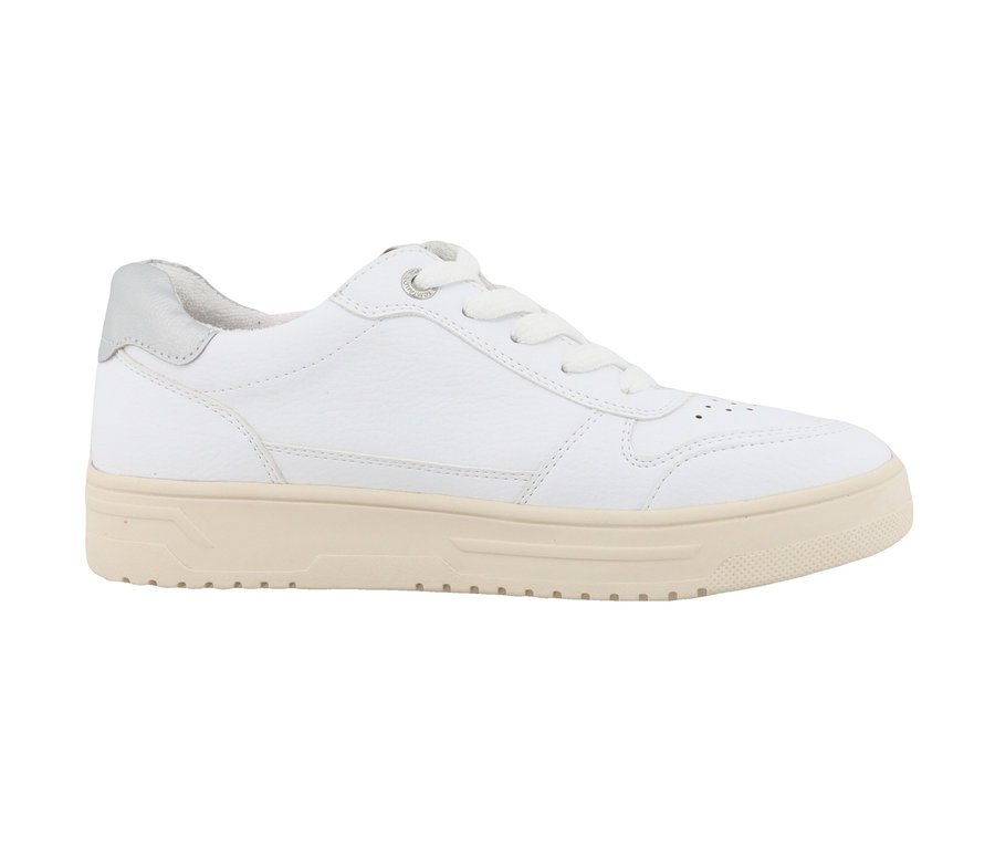 Weißer Tom Tailor Sneaker aus PU.