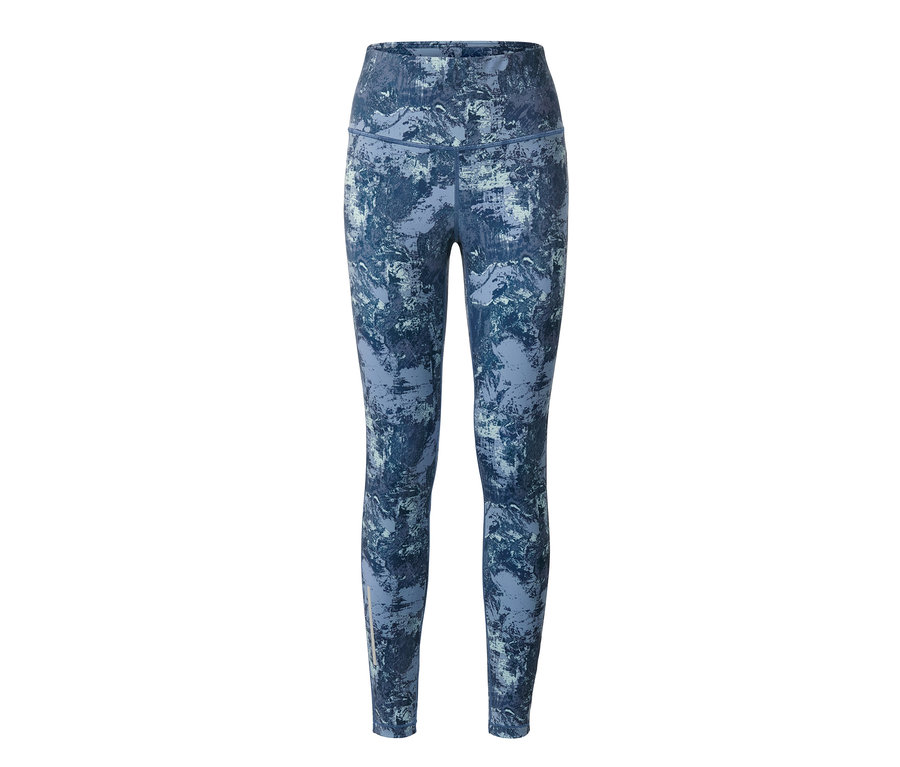 Sporttight, dunkelblau/mint.