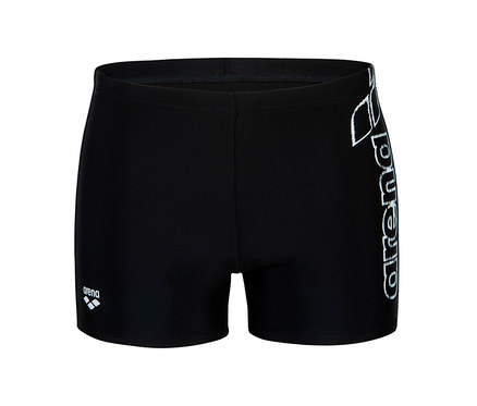 arena Badehose Scratchy, schwarz