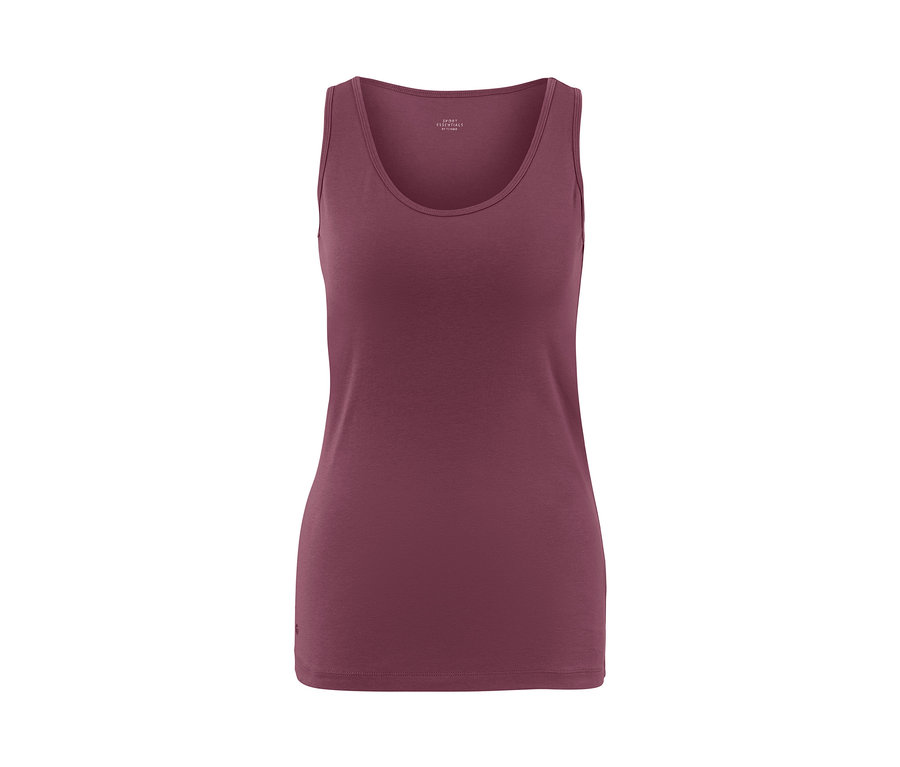 2 Tops, mauve.