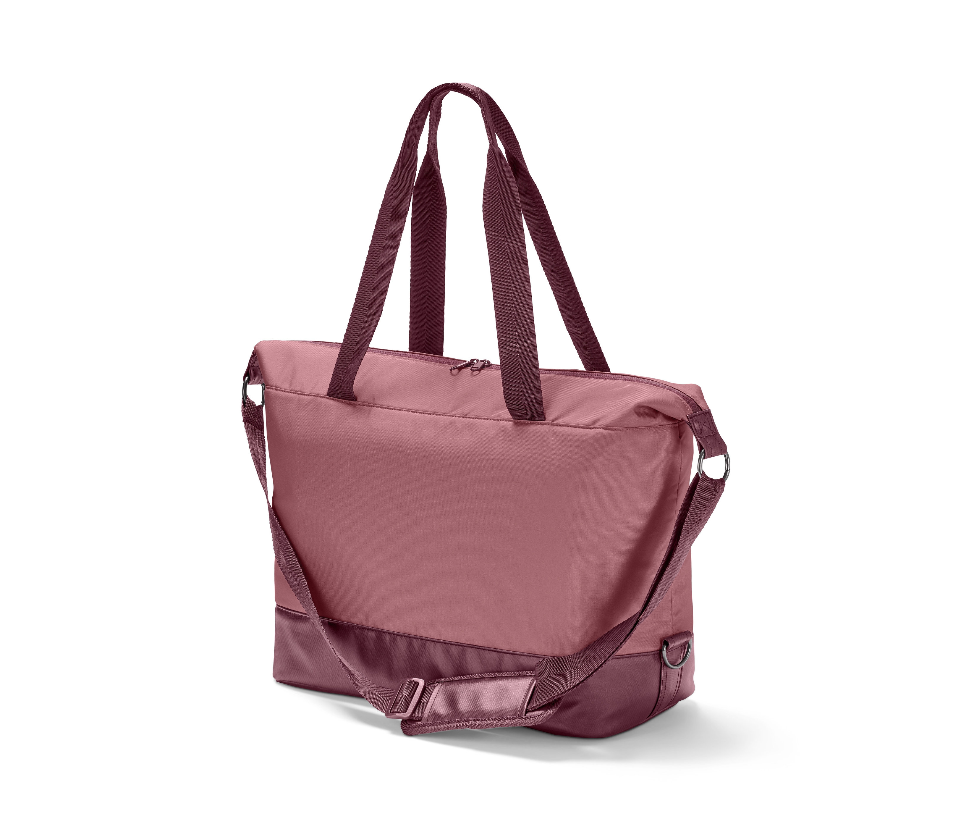 Detailaufnahme einer Sporttasche.