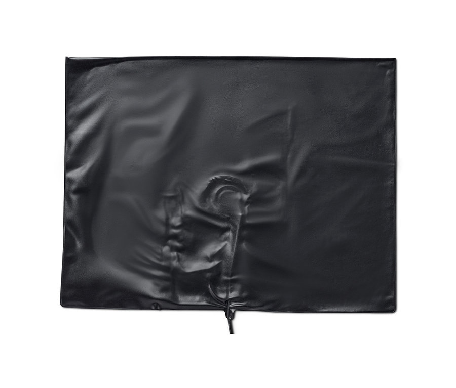 Schwarzer Türmattensensor mit Weihnachtsmusik.