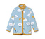 Hellblau mit Wolken-Alloverprint