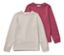 2 Kinder-Sweatshirts mit angerauter Innenseite, rosa und weiss - /img/gAQ3D4Mh/64/image.jpeg