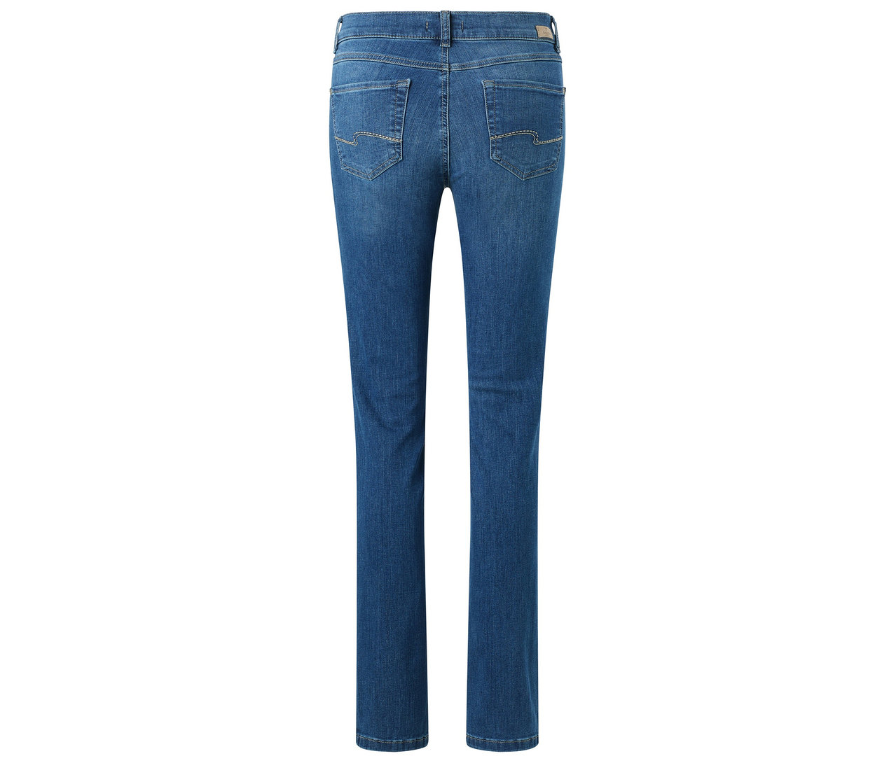 Rückansicht der Angels Jeans »Cici« Slim Fit, mid blue.