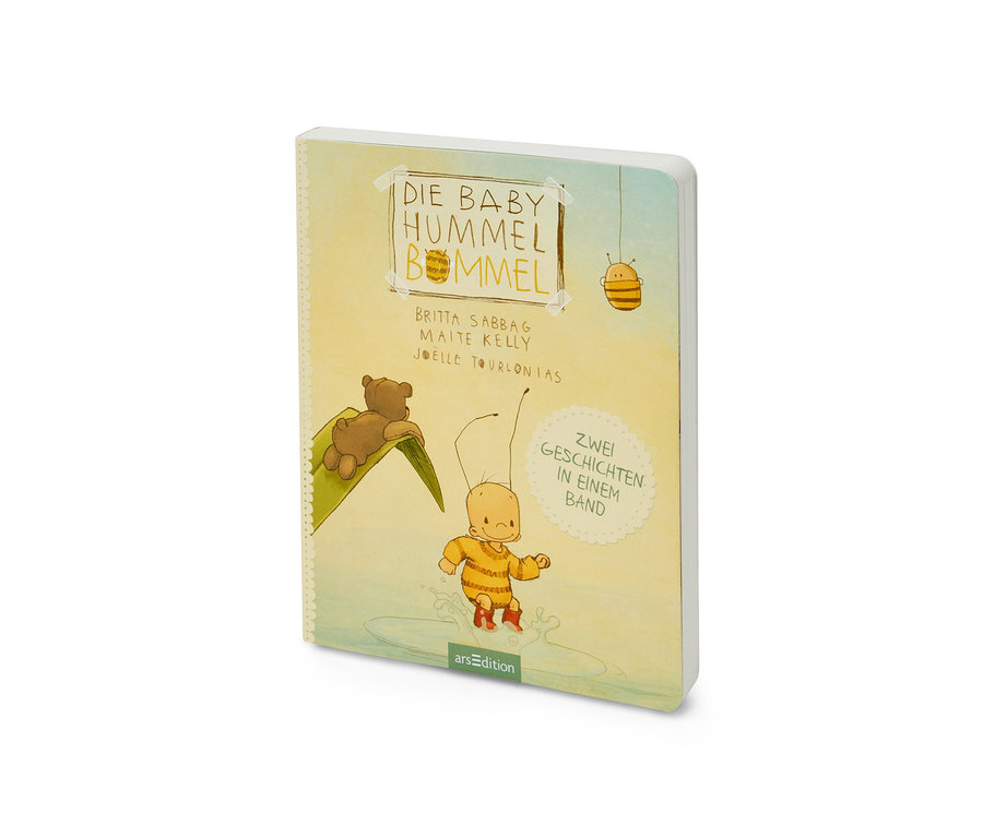 Buch »Die Baby-Hummel Bommel« mit Illustration.