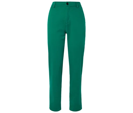 Grüne Hose mit Knopf