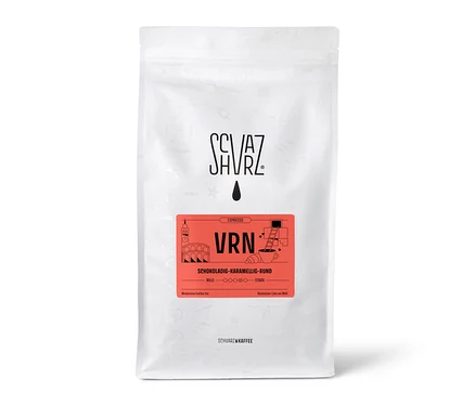 Packung Schvarz - VRN Espresso - 1 kg Ganze Bohne.