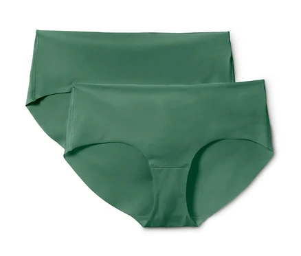 Zwei grüne Magic-Cut-Pantys.