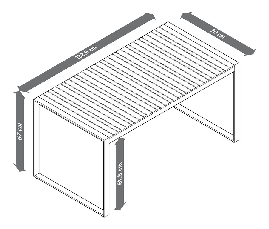 Abmessungen der Dining-Lounge-Ecke »Elin« mit Premium-Komfort-Kissen.