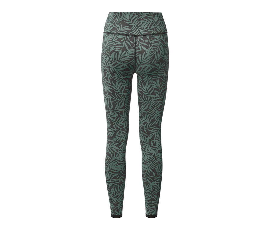 Wende-Sporttight mit Blätterdruck.