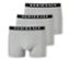 3 SCHIESSER Shorts mit Bio-Baumwolle, grau meliert - grau meliert