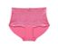 Eine rosafarbene Highwaist-Panty »light-shaping« auf weißem Hintergrund.