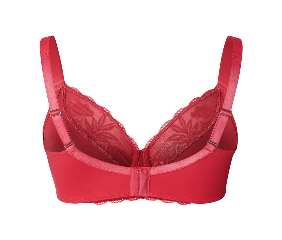 Rückansicht eines roten Minimizer-BHs mit Spitze.