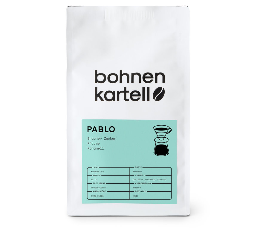 bohnenkartell - Pablo Filterkaffee - 250 g Ganze Bohne