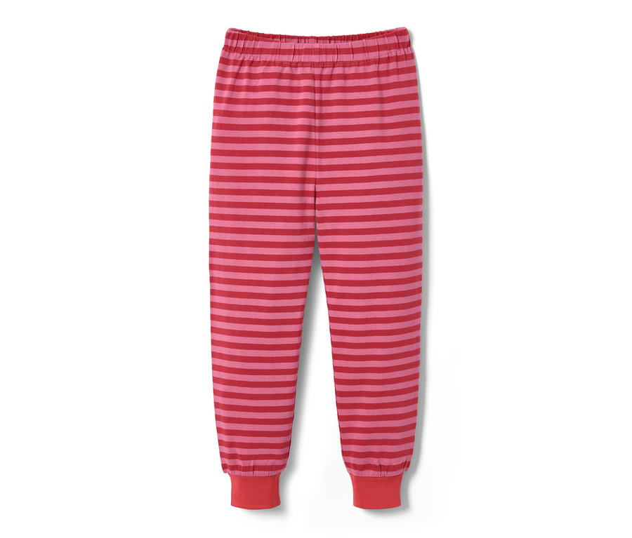 Pink-rot gestreifte Pyjamahose.