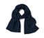 Strickschal, navyblau - Navyblau