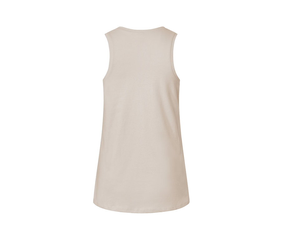 Beiges Sporttop.