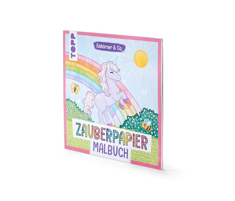 Buch: »Zauberpapier Malbuch ‒ Einhörner & Co.«