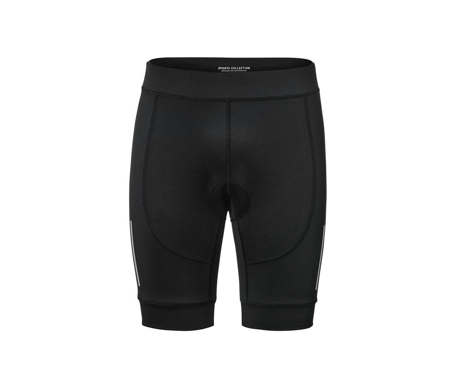 Schwarze Fahrradhose.