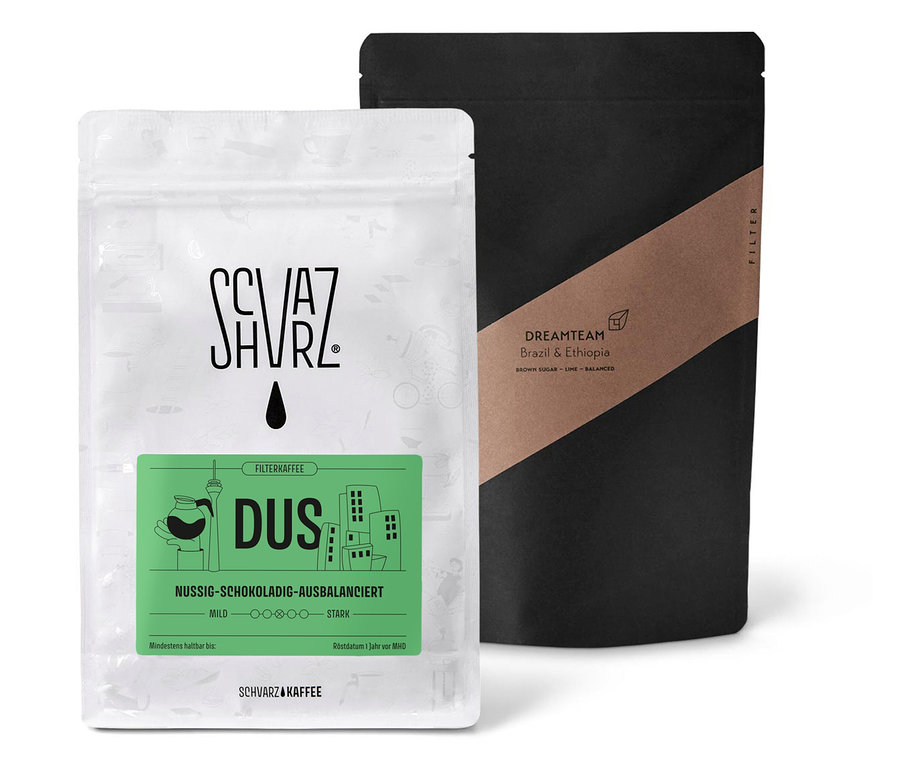 Filterkaffee Probierset "Duo gemahlen" - 2x 250 g Gemahlen