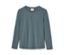 NAH/STUDIO Longsleeve aus nachhaltiger Baumwolle, Stone Blue.