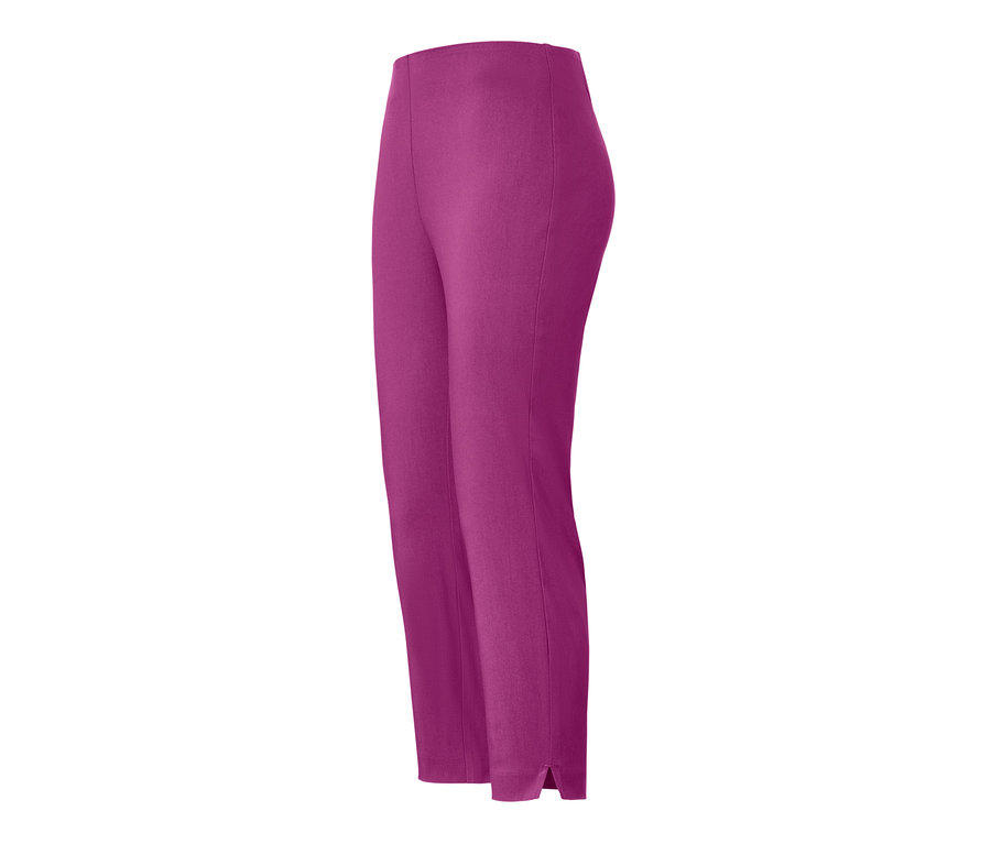 7/8-Stretchhose, berry.