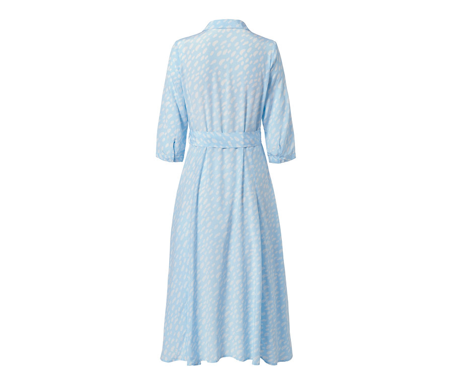 Blusenkleid mit Print.