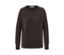 Brauner Merino-Feinstrickpullover.