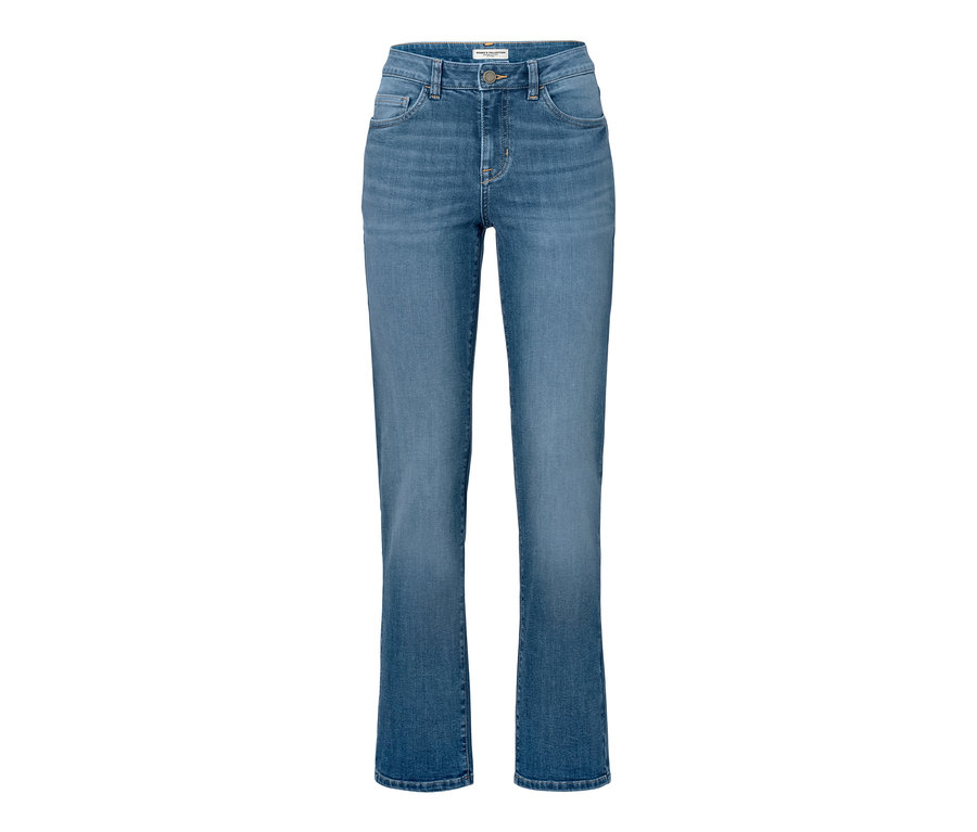 Blaue Straight Jeans – Fit »Kira«.