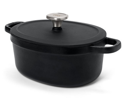 BergHOFF Ovaler Gusseisen-Bräter mit Deckel