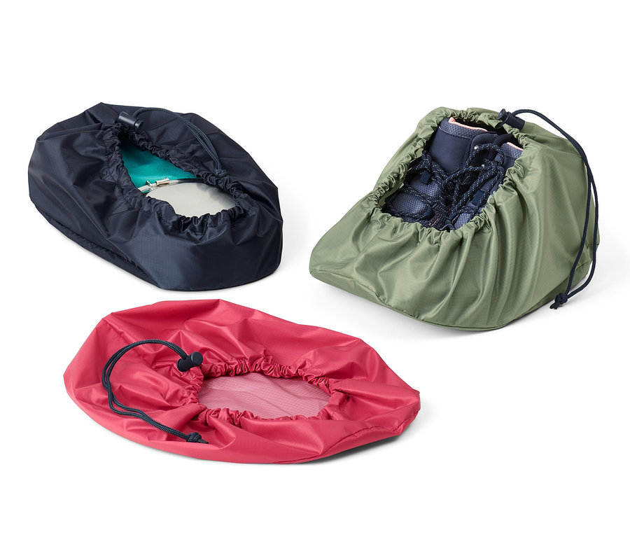 Drei Aufbewahrungsbeutel.