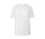 Shirt mit Raffung, weiss - Weiß