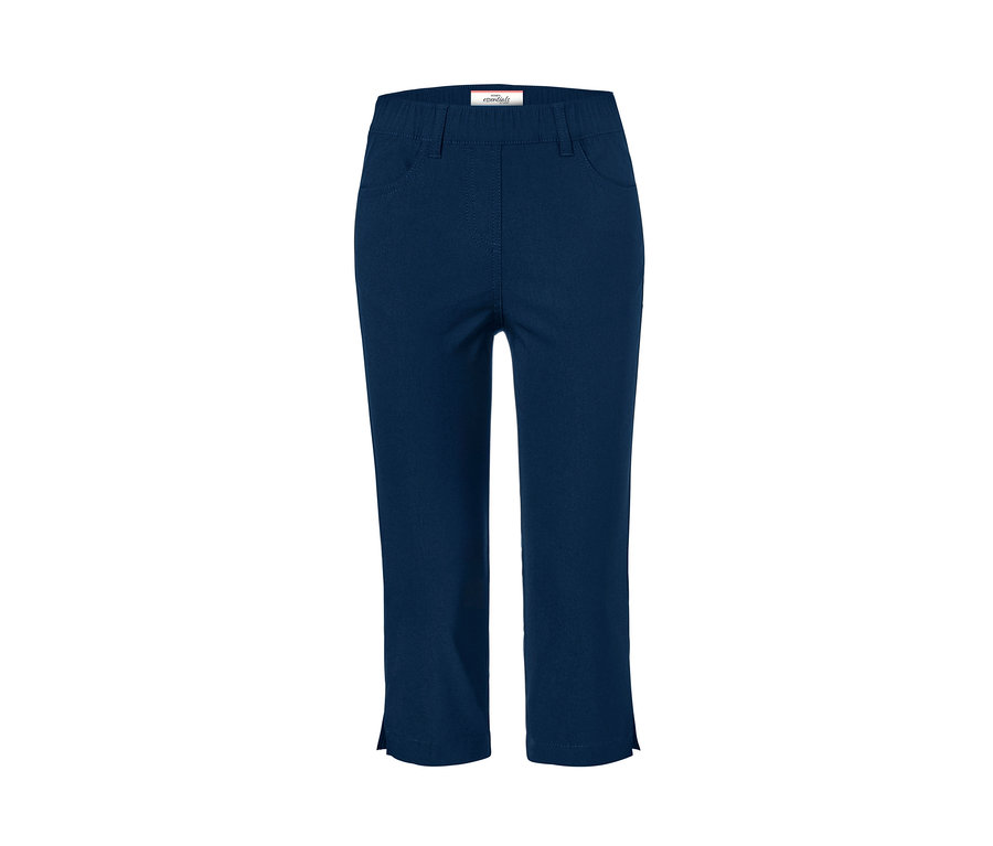 Navyfarbene 3/4-Bengalin-Hose.