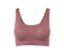 Braunes Komfort-Bustier »bonded« auf weißem Hintergrund.