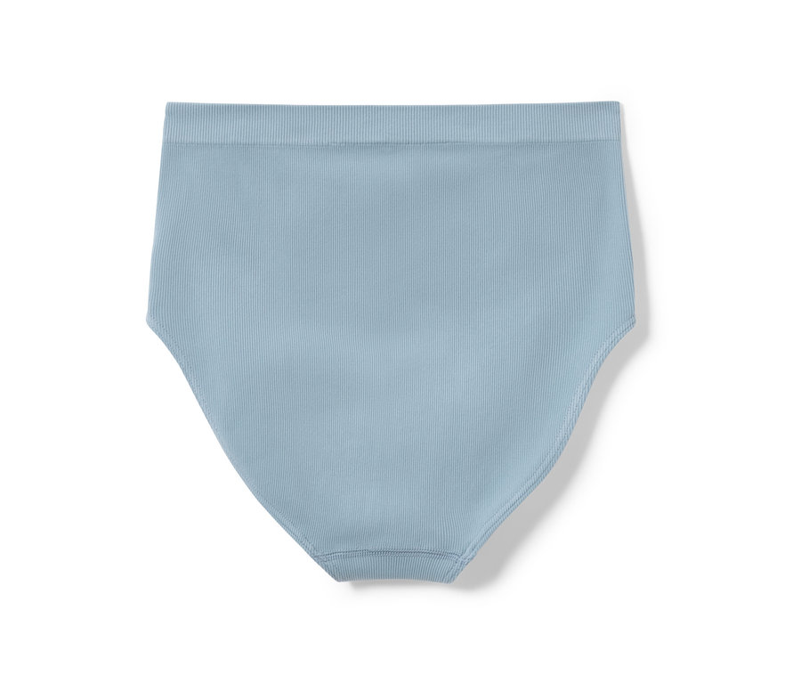 Hellblauer Seamless-Taillenslip.