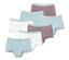 7 Kinder-Pantys, weiss/mauve/hellblau - weiß/mauve/hellblau