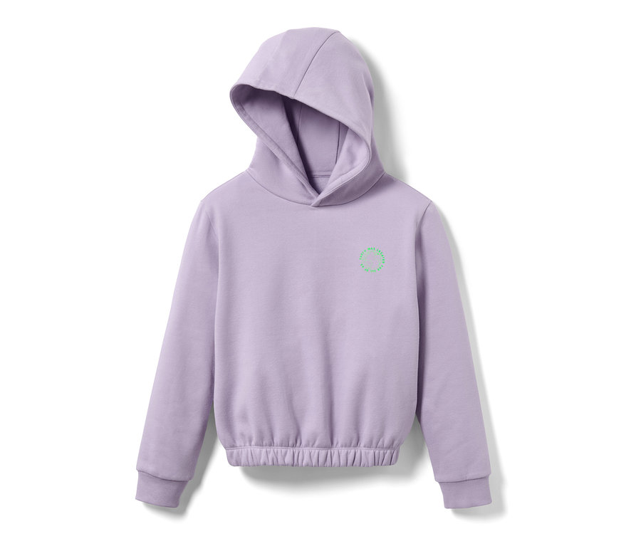 Lila Kinder-Sweat-Hoodie.