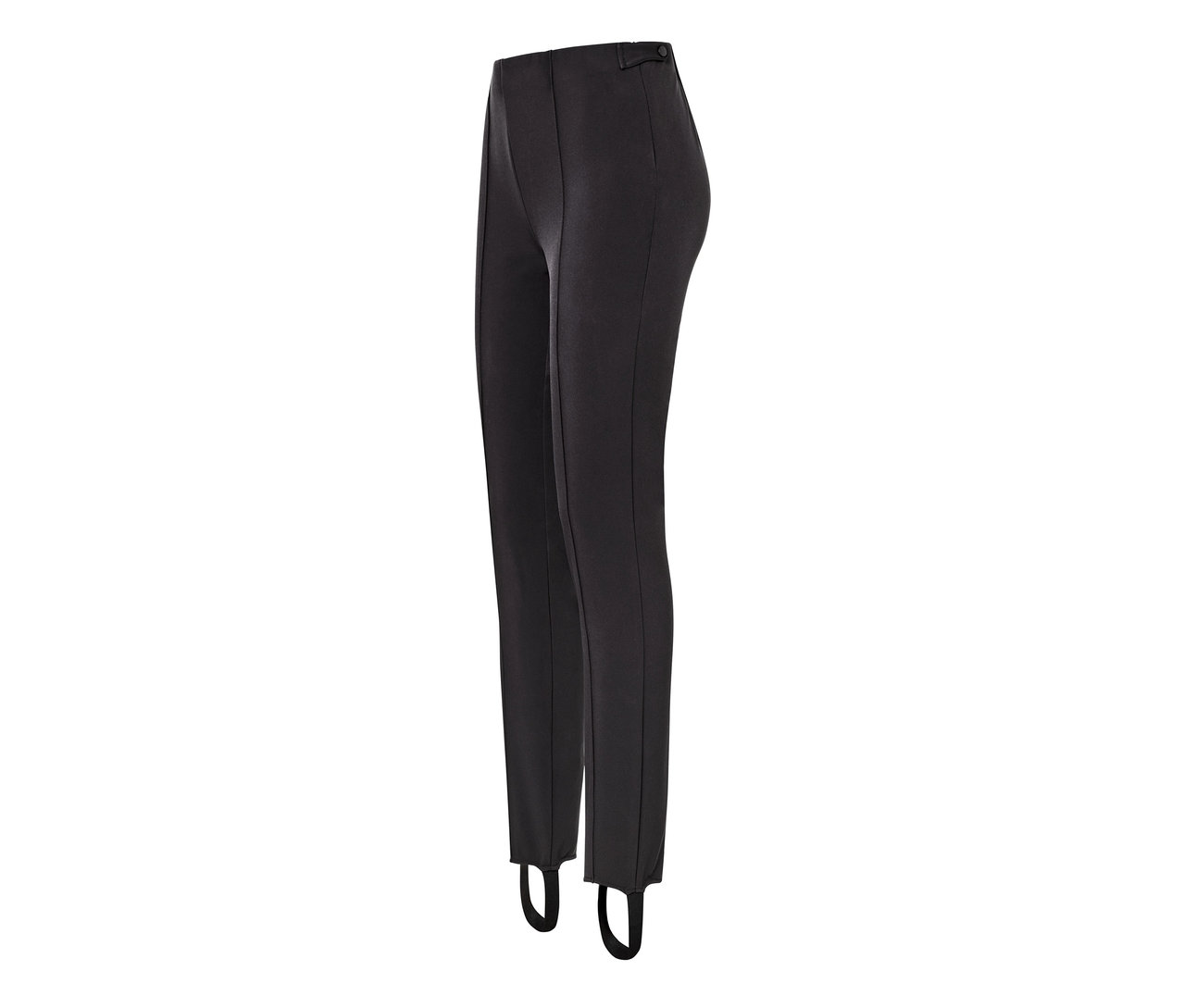 Schwarze Softshell-Ski-Tight.