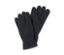 Schwarze Fleece-Handschuhe.