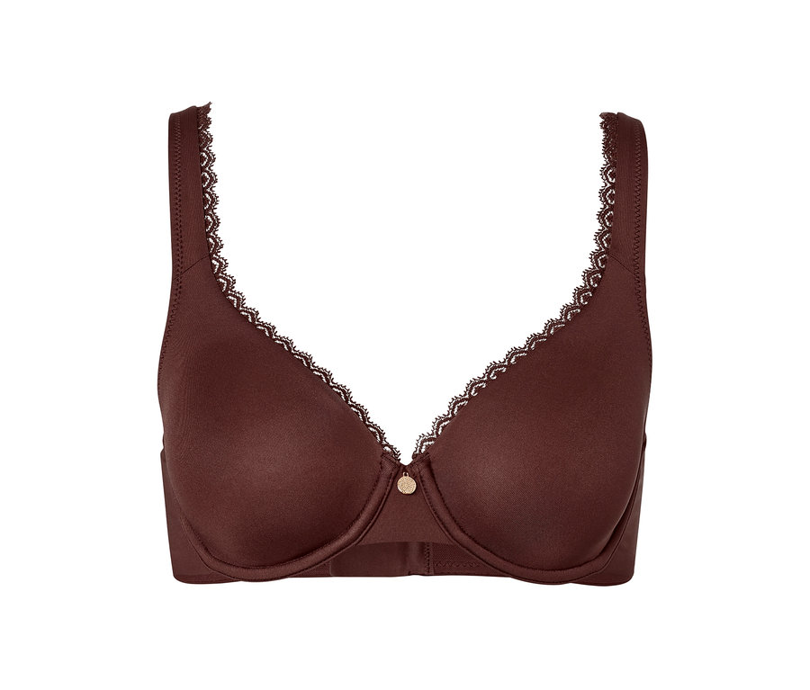 Brauner Bügel-BH.